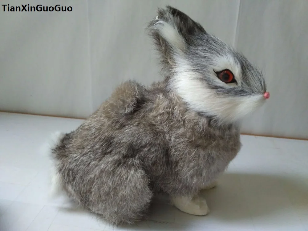 simulation gray rabbit hard model polyethylene&furs squatting rabbit about 17x18cm,home decoration gift s1698
simulation gray rabbit hard model polyethylene&furs squatting rabbit about 17x18cm,home decoration gift s1698