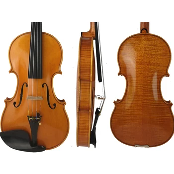

Free Shipping Copy Guiseppe Guarneri del Gesu II 1743 Violin FPVN04 Oil Varnish 100% Handmade Case Carbon Fiber Bow FP901