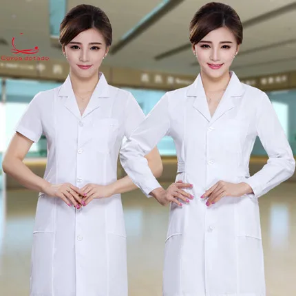 White gown, doctor's suit, men's and women's experimental suit, slimming pharmacy, beauty salon, practice work clothes
White gown, doctor's suit, men's and women's experimental suit, slimming pharmacy, beauty salon, practice work clothes