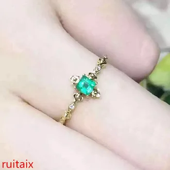 KJJEAXCMY fine jewelry 925 Pure silver inlay natural emerald-green female style rings set with accessories
KJJEAXCMY fine jewelry 925 Pure silver inlay natural emerald-green female style rings set with accessories