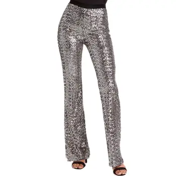Nightclub Sexy Women Glitter Sequined Wide Leg Pants High Waist Long Trousers Wholesale
Nightclub Sexy Women Glitter Sequined Wide Leg Pants High Waist Long Trousers Wholesale