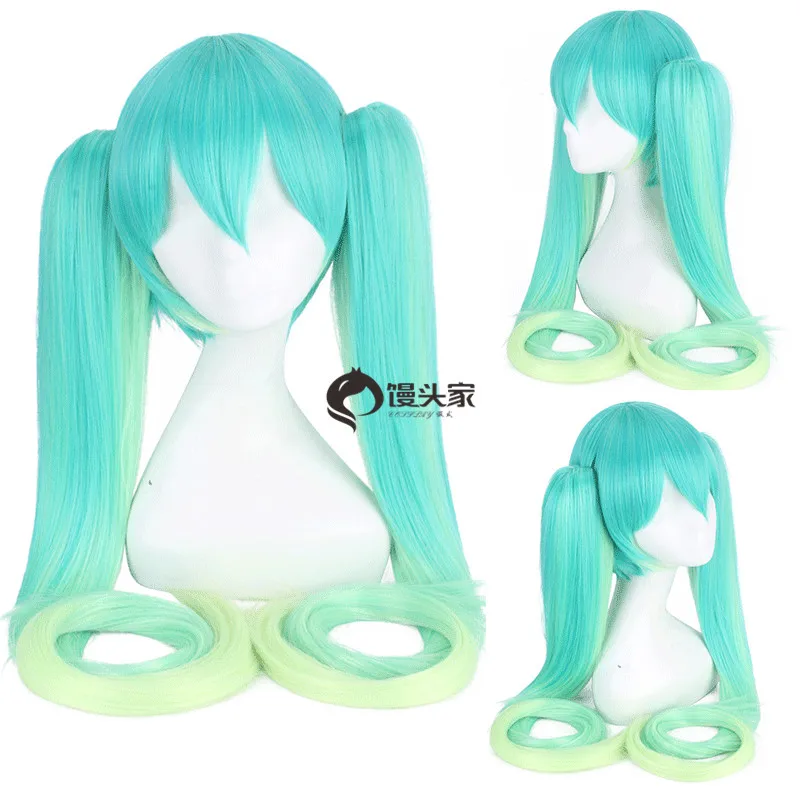 2018 Vocaloid Hatsune Miku Racing Cosplay Wig Gradient Green Long Straight Pigtails Synthetic Hair
2018 Vocaloid Hatsune Miku Racing Cosplay Wig Gradient Green Long Straight Pigtails Synthetic Hair
