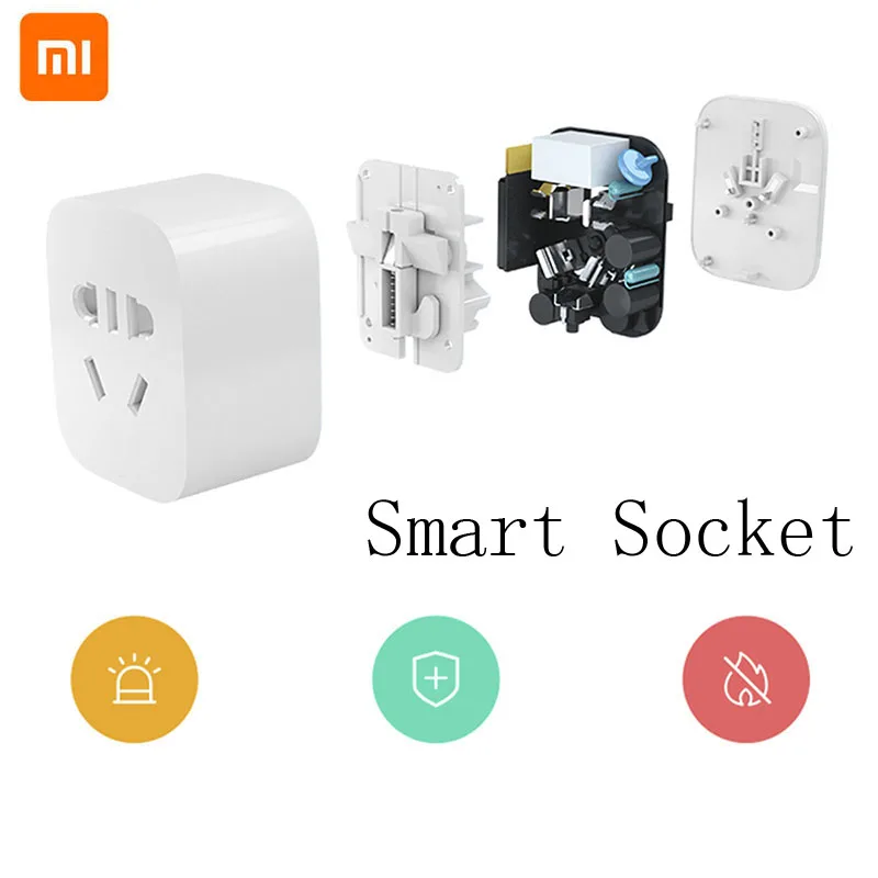 Xiaomi Mijia Original Smart Socket Plug Zigbee Mi Home WiFi Wireless Remote Adaptor Smart Socket Timer With APP Control Outlet
Xiaomi Mijia Original Smart Socket Plug Zigbee Mi Home WiFi Wireless Remote Adaptor Smart Socket Timer With APP Control Outlet