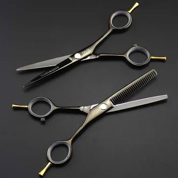 5.5inch Profession Hair Cutting Thinning Scissors Set Hairdressing Clipper A Shape Style Tony Shear Salon Tool High Quality
5.5inch Profession Hair Cutting Thinning Scissors Set Hairdressing Clipper A Shape Style Tony Shear Salon Tool High Quality