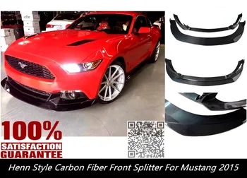 2015 MUSTANG FRONT SPLITTER <2PCS/SET>--HENN STYLE CARBON FIBER FRONT SPLITTER SPOILER LIP for Ford Mustang Nice fitment!
2015 MUSTANG FRONT SPLITTER <2PCS/SET>--HENN STYLE CARBON FIBER FRONT SPLITTER SPOILER LIP for Ford Mustang Nice fitment!