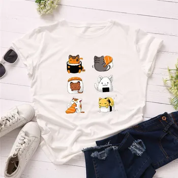 Plus Size S-5XL Lovely Cat Letter Print T Shirt Women 100% Cotton O Neck Short Sleeve Summer TShirt Tops T Shirts women shirts
Plus Size S-5XL Lovely Cat Letter Print T Shirt Women 100% Cotton O Neck Short Sleeve Summer TShirt Tops T Shirts women shirts