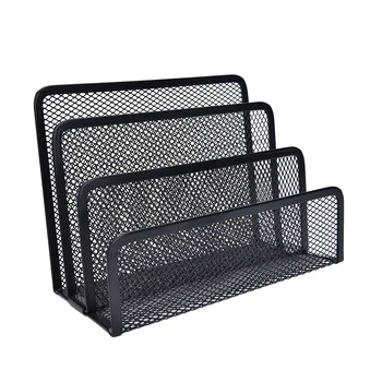 Metal Mesh Letter Sorter Mail Tray File Bookends Business Name Card Holder Book Display Stand Rack Desktop Table Organizer
Metal Mesh Letter Sorter Mail Tray File Bookends Business Name Card Holder Book Display Stand Rack Desktop Table Organizer