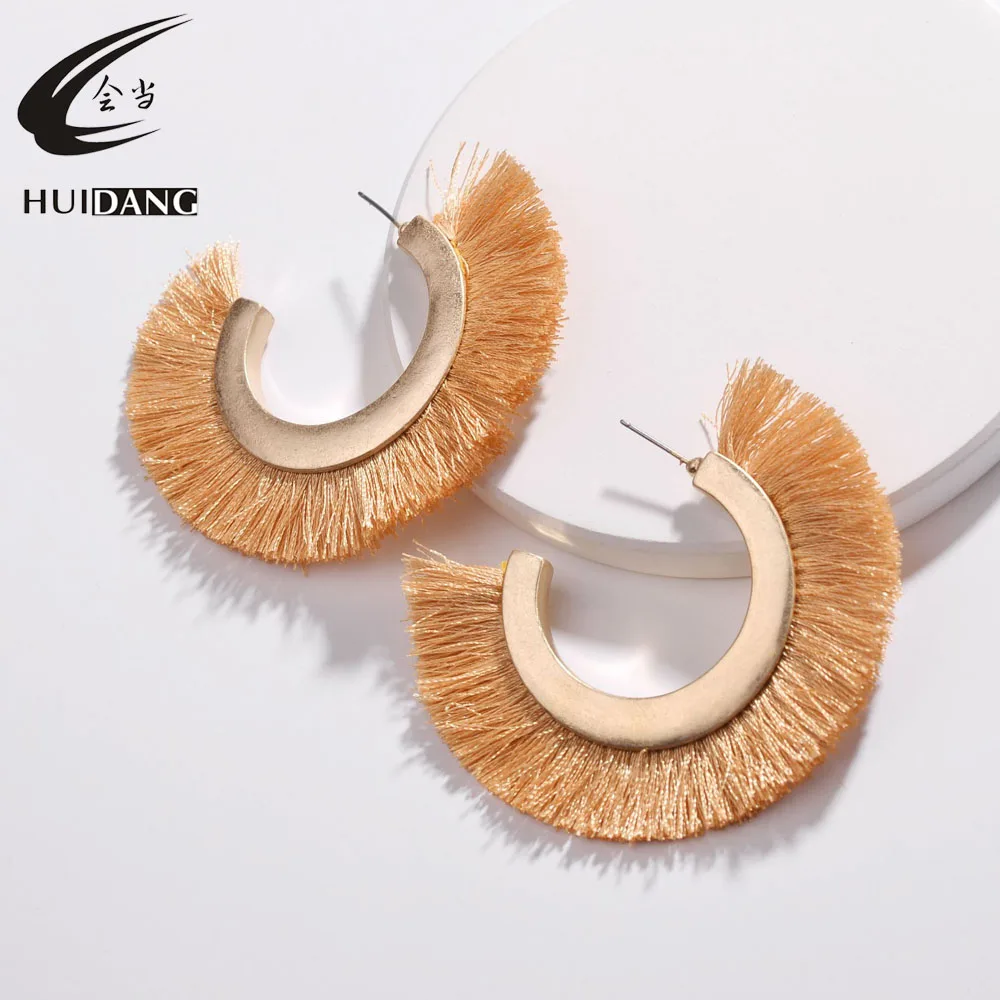 Fashion Colorful Tassel Earrings Party Bohemian Statement Fringe Hoop Earrings For Women Punk Jewelry Brincos
Fashion Colorful Tassel Earrings Party Bohemian Statement Fringe Hoop Earrings For Women Punk Jewelry Brincos