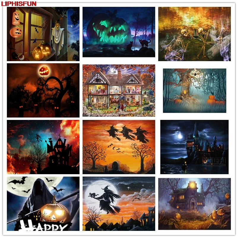 LIPHISFUN Handmade Cross Stitch Embroidery Diamond Painting Full Drill Home Decor Wallpaper Square/round art Halloween ghost
LIPHISFUN Handmade Cross Stitch Embroidery Diamond Painting Full Drill Home Decor Wallpaper Square/round art Halloween ghost