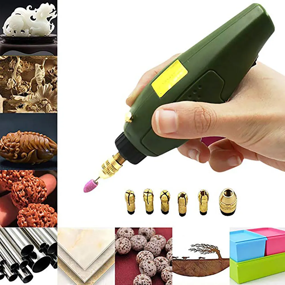 DIY Mini Wireless Electric Grinder Set USB 12V DC 10W Variable Speed Rotary Tools Wood Carving Pen for Milling Engraver
DIY Mini Wireless Electric Grinder Set USB 12V DC 10W Variable Speed Rotary Tools Wood Carving Pen for Milling Engraver