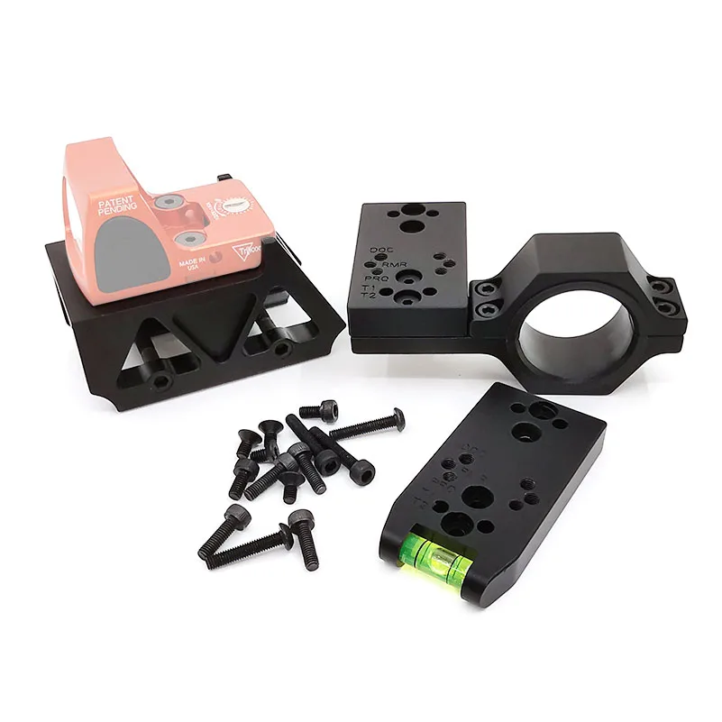 Multifunctional Mount for Doctor/ RMR/ DP Pro / T1 / T2 Scope Mount picatinny 20mm Rail With Riser Scope Mounts & Accessories
Multifunctional Mount for Doctor/ RMR/ DP Pro / T1 / T2 Scope Mount picatinny 20mm Rail With Riser Scope Mounts & Accessories
