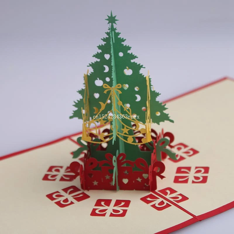 laser cut pop up paper greeting cards handmade gifts wholesale
