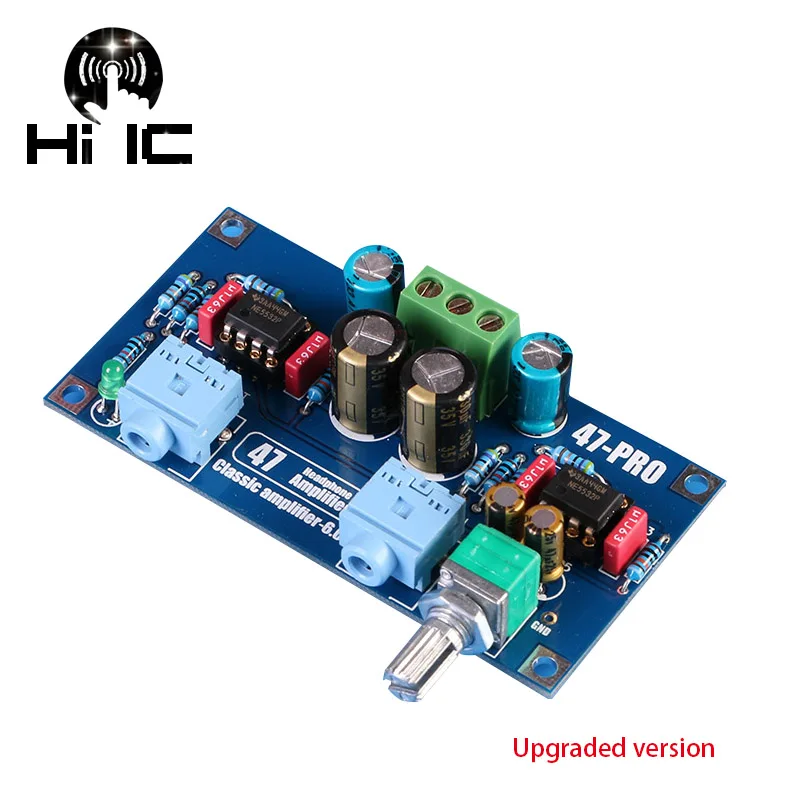 47 Amp Headphone Amplifier Audio Board Amplificador 47 Classic Headphone Amplifier DIY KITS
47 Amp Headphone Amplifier Audio Board Amplificador 47 Classic Headphone Amplifier DIY KITS