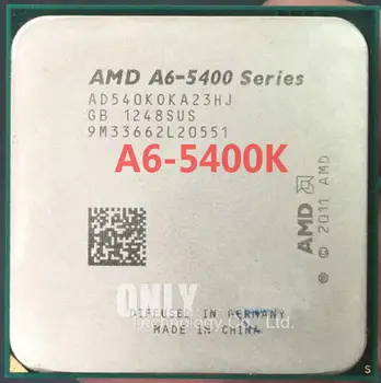 Free Shipping AMD A6-5400 A6-5400K A6 5400K 3.6Ghz 65W Dual-Core CPU Processor AD540KOKA23HJ Socket FM2
Free Shipping AMD A6-5400 A6-5400K A6 5400K 3.6Ghz 65W Dual-Core CPU Processor AD540KOKA23HJ Socket FM2