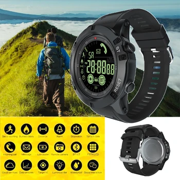 Smart Sports Watch Wristband Bracelet Luminous BT4.0 Dial 5ATM Waterproof Real-Time Walk Step Energy Consumption Swimming Diving
Smart Sports Watch Wristband Bracelet Luminous BT4.0 Dial 5ATM Waterproof Real-Time Walk Step Energy Consumption Swimming Diving