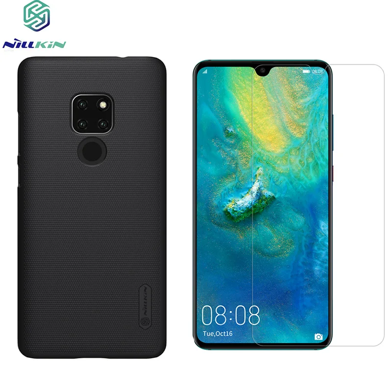Original Nillkin for Huawei Mate 20 Case Frosted PC Matte Hard Back Phone Cover for Mate 20 with Screen Protect Film Gift
Original Nillkin for Huawei Mate 20 Case Frosted PC Matte Hard Back Phone Cover for Mate 20 with Screen Protect Film Gift