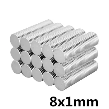 100Pcs 8x1 Neodymium Magnet Disc Permanent N35 NdFeB Small Round Super Powerful Strong Magnetic Magnets 8mm x 1mm
100Pcs 8x1 Neodymium Magnet Disc Permanent N35 NdFeB Small Round Super Powerful Strong Magnetic Magnets 8mm x 1mm