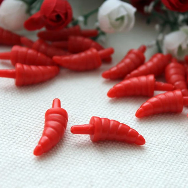 100pcs Craft DIY Snow man Red Nose Doll nose Plastic Santa Claus Nose for Sewing Crafting Doll Puppet Stuffed Plush Animals
100pcs Craft DIY Snow man Red Nose Doll nose Plastic Santa Claus Nose for Sewing Crafting Doll Puppet Stuffed Plush Animals