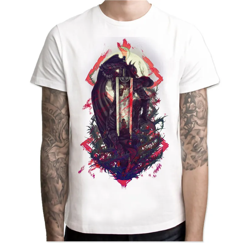 Berserk T shirt men t shirt fashion t-shirt O Neck white TShirts For man Top Tees MCR165
Berserk T shirt men t shirt fashion t-shirt O Neck white TShirts For man Top Tees MCR165