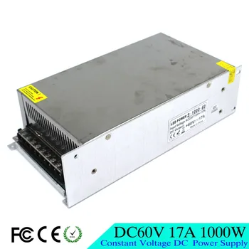 Single Output 1000W 17A 60V DC Power Supply Switching Switch AC to DC 60V smps for LED Industrial Equipment Machine
Single Output 1000W 17A 60V DC Power Supply Switching Switch AC to DC 60V smps for LED Industrial Equipment Machine
