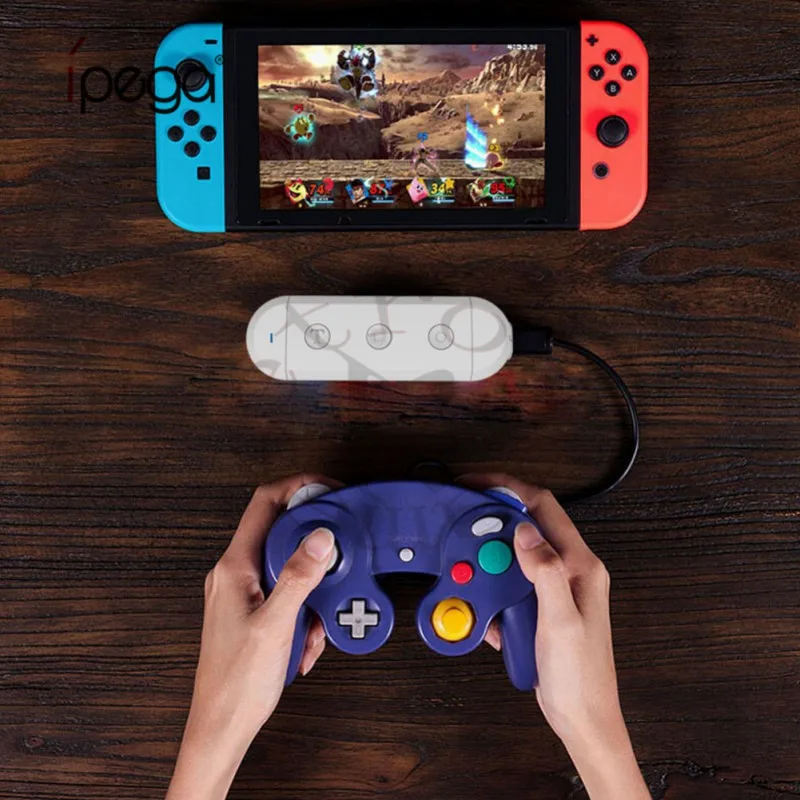 Wireless Controller Adapter Portable Button Controlled Converter Game Accessories for Switch GC PC
Wireless Controller Adapter Portable Button Controlled Converter Game Accessories for Switch GC PC