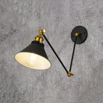Creative rocker wall lamp adjustable restaurant bedside office study hotel bar bedside cafe light folding wall sconce E27 bra
Creative rocker wall lamp adjustable restaurant bedside office study hotel bar bedside cafe light folding wall sconce E27 bra