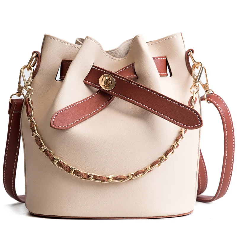 Elegant Female Tote Bucket Bag 2019 Fashion New Quality PU Leather Women's Designer Handbag Lock Chain Shoulder Messenger Bags
Elegant Female Tote Bucket Bag 2019 Fashion New Quality PU Leather Women's Designer Handbag Lock Chain Shoulder Messenger Bags