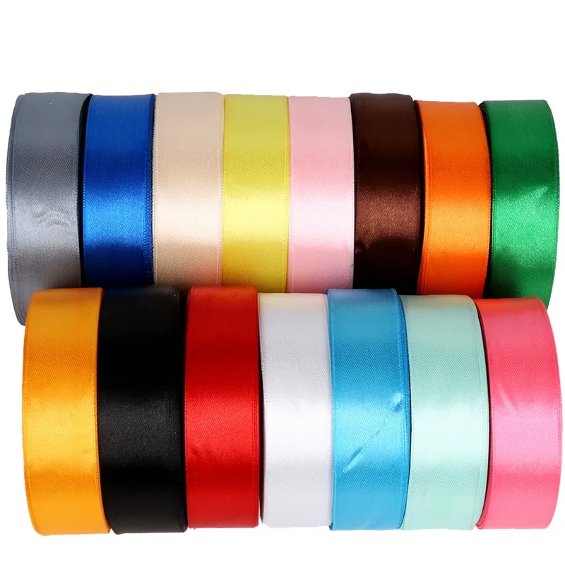 25 Yards 25mm Solid Color Satin Ribbons Polyester Webbing Ribbon for Wedding Party Christmas Decoration Handmade DIY Gift Wrap
25 Yards 25mm Solid Color Satin Ribbons Polyester Webbing Ribbon for Wedding Party Christmas Decoration Handmade DIY Gift Wrap