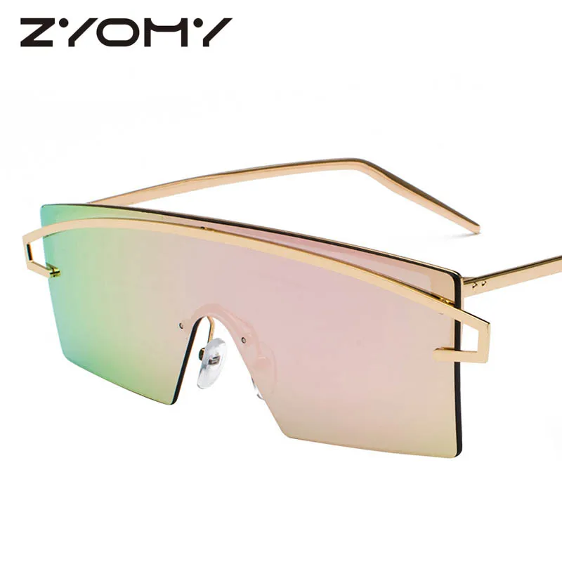 Oversized One-Piece Big Frame Sunglasses Women Personality Cool Square Men Sunglasses Luxury Brand Fashion Flat Top Sun Glasses
Oversized One-Piece Big Frame Sunglasses Women Personality Cool Square Men Sunglasses Luxury Brand Fashion Flat Top Sun Glasses