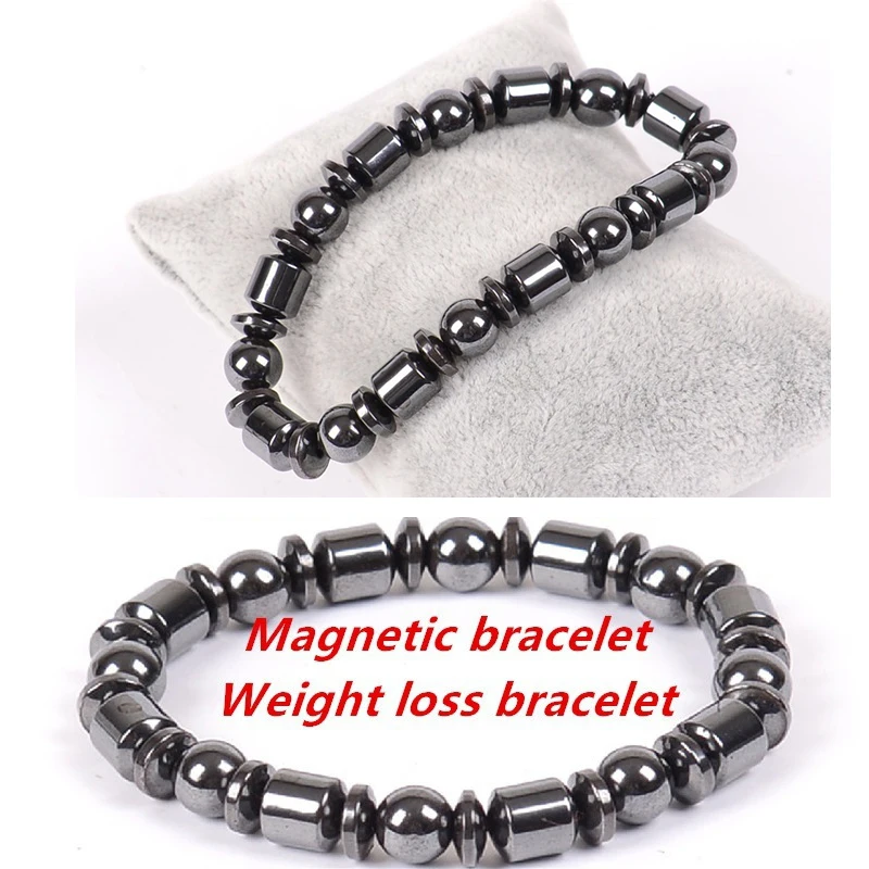 Magnetic Created Hematite Beads Elastic Bracelets Gunmetal 20cm long(7 7/8"),Fashion Men Bracelet
Magnetic Created Hematite Beads Elastic Bracelets Gunmetal 20cm long(7 7/8"),Fashion Men Bracelet