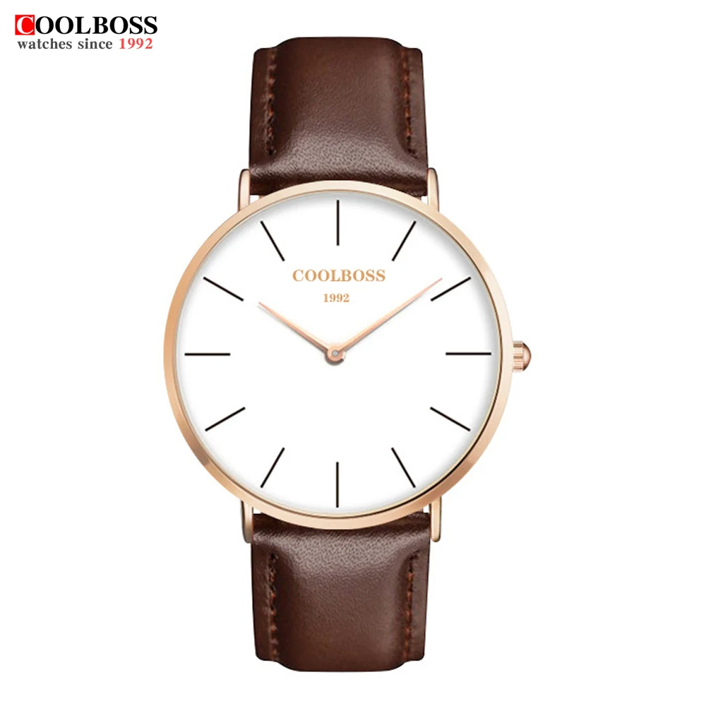 Brand coolboss Fashion Women Watches Fashion Casual Sport Clock Classical leather Quartz Watch Wristwatch Relogio Masculino
Brand coolboss Fashion Women Watches Fashion Casual Sport Clock Classical leather Quartz Watch Wristwatch Relogio Masculino