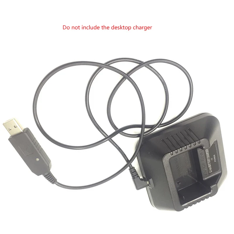 Original Portable Radio USB Charger (9-10.8V) Transformer Cable for Baofeng UV-5R UV-82 BF-F8HP UV-82HP UV-9R Plus Walkie Talkie (8)