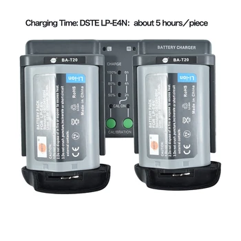 DSTE 2x LP-E4N/LP-E19 Battery with Dual Slot Charger for Canon EOS 1Ds Mark III / 1D Mark III / 1D Mark IV /1D X /1D X Mark II
DSTE 2x LP-E4N/LP-E19 Battery with Dual Slot Charger for Canon EOS 1Ds Mark III / 1D Mark III / 1D Mark IV /1D X /1D X Mark II