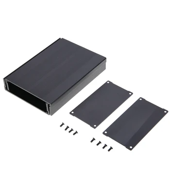 Black Aluminum Enclosure Case Electronic Project Circuit Board PCB Instrument Box 150x105x55mm PCB instrument Box with 8 Screws
Black Aluminum Enclosure Case Electronic Project Circuit Board PCB Instrument Box 150x105x55mm PCB instrument Box with 8 Screws