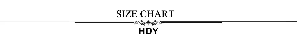 Haoduoyi Size Chart