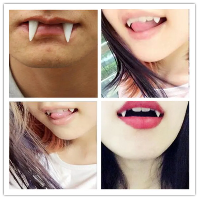 Hot!!!10 PCS Halloween Party Cosplay Costume Prop Decoration Vampire Dentures Fangs Tooth Horror False Teeth Size 13mm with Case
Hot!!!10 PCS Halloween Party Cosplay Costume Prop Decoration Vampire Dentures Fangs Tooth Horror False Teeth Size 13mm with Case