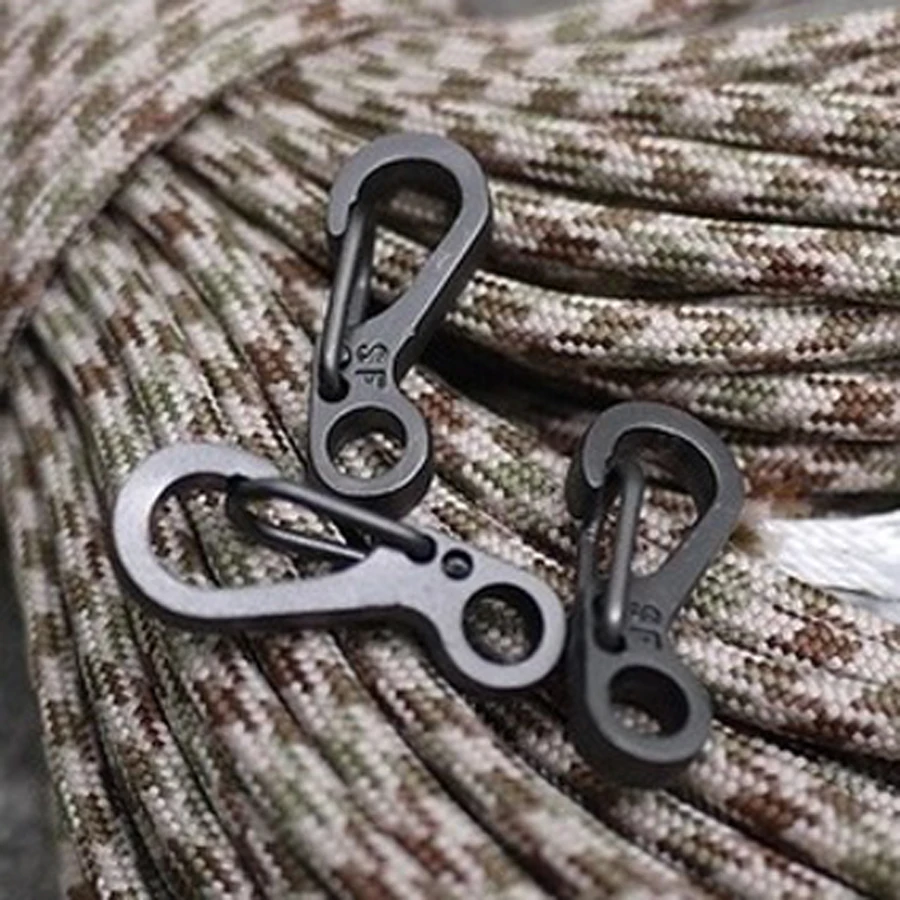 10PCS quick release keychain alloy key ring strengthening spring hanging buckle outdoor EDC tool Mini hook for camping J069
10PCS quick release keychain alloy key ring strengthening spring hanging buckle outdoor EDC tool Mini hook for camping J069
