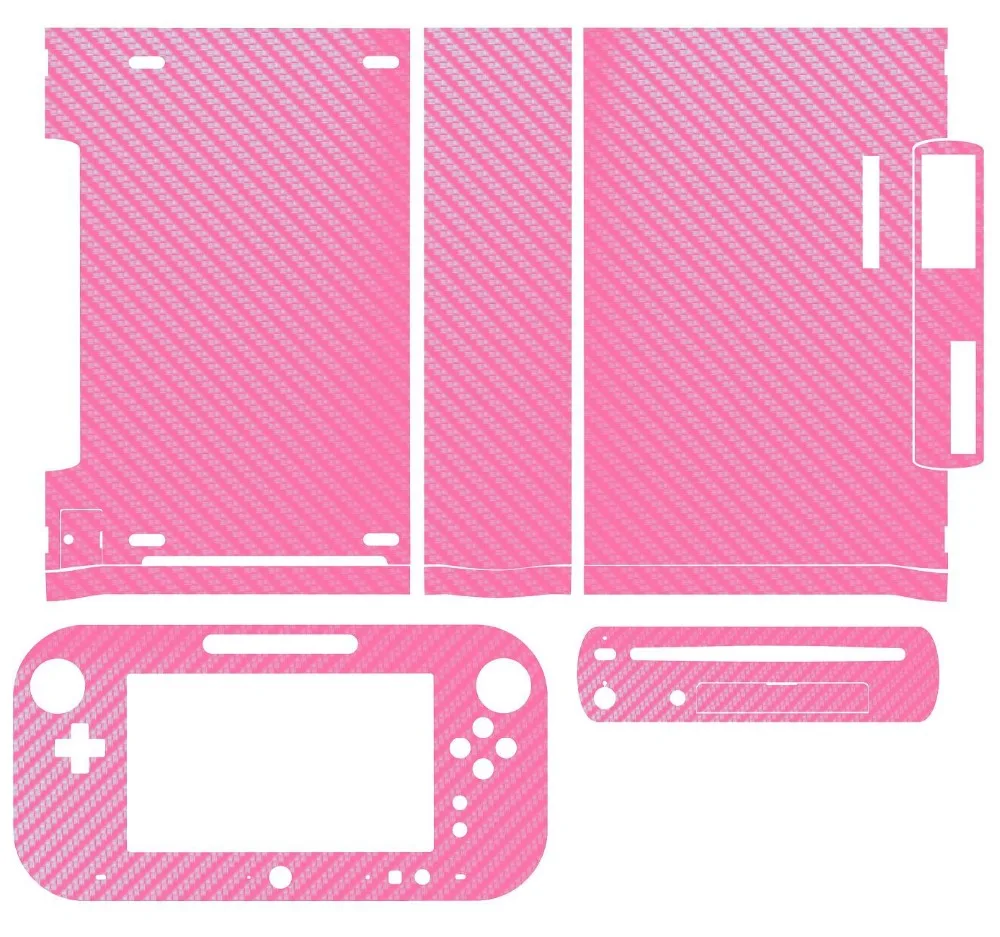 Pink Carbon Fiber Vinyl Skin Sticker Protector for Nintendo Wii U and controller skins Stickers
Pink Carbon Fiber Vinyl Skin Sticker Protector for Nintendo Wii U and controller skins Stickers