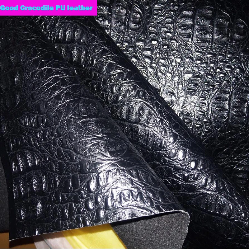 Good Quality Black Crocodile Faux PU Leather Fabric Thick PU Artificial Leather Fabric Sewing Bag material For DIY 69*50cm 1pc
Good Quality Black Crocodile Faux PU Leather Fabric Thick PU Artificial Leather Fabric Sewing Bag material For DIY 69*50cm 1pc