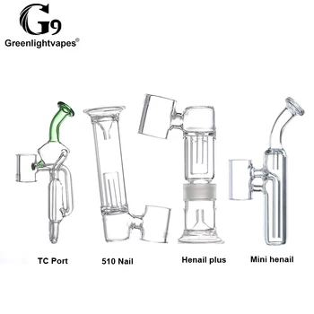 Greenlightvapes G9 Mouthpiece Glass Water Filter Pipe Bubbler Adapter Attachment for 510 Nail / Henail Plus /TC Port 0C
Greenlightvapes G9 Mouthpiece Glass Water Filter Pipe Bubbler Adapter Attachment for 510 Nail / Henail Plus /TC Port 0C