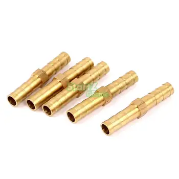 6mm 1/4'' BRASS Straight Barbed Equal Fuel Hose Joiner Water Tube Connector 5Pcs
6mm 1/4'' BRASS Straight Barbed Equal Fuel Hose Joiner Water Tube Connector 5Pcs