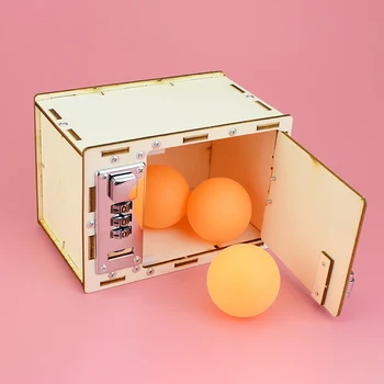 DIY Machine Password Box Model Making Toolkit Kit for Children Science Project Toy Experiment Toolkit Set Wooden Toys.
DIY Machine Password Box Model Making Toolkit Kit for Children Science Project Toy Experiment Toolkit Set Wooden Toys.