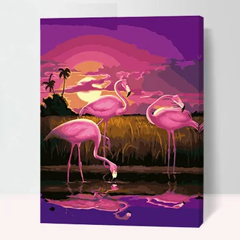 MaHuaf-A453 Flamingo under the sunset painting by numbers DIY digital oil painting on canvas coloring by numbers for home decor
MaHuaf-A453 Flamingo under the sunset painting by numbers DIY digital oil painting on canvas coloring by numbers for home decor