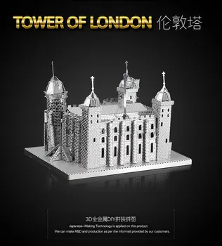 Tower of london 3D PUZZLE Metal assembling model DIY Chinese jigsaw Souptoys NEW 2 SHEETS like Collection gifts
Tower of london 3D PUZZLE Metal assembling model DIY Chinese jigsaw Souptoys NEW 2 SHEETS like Collection gifts