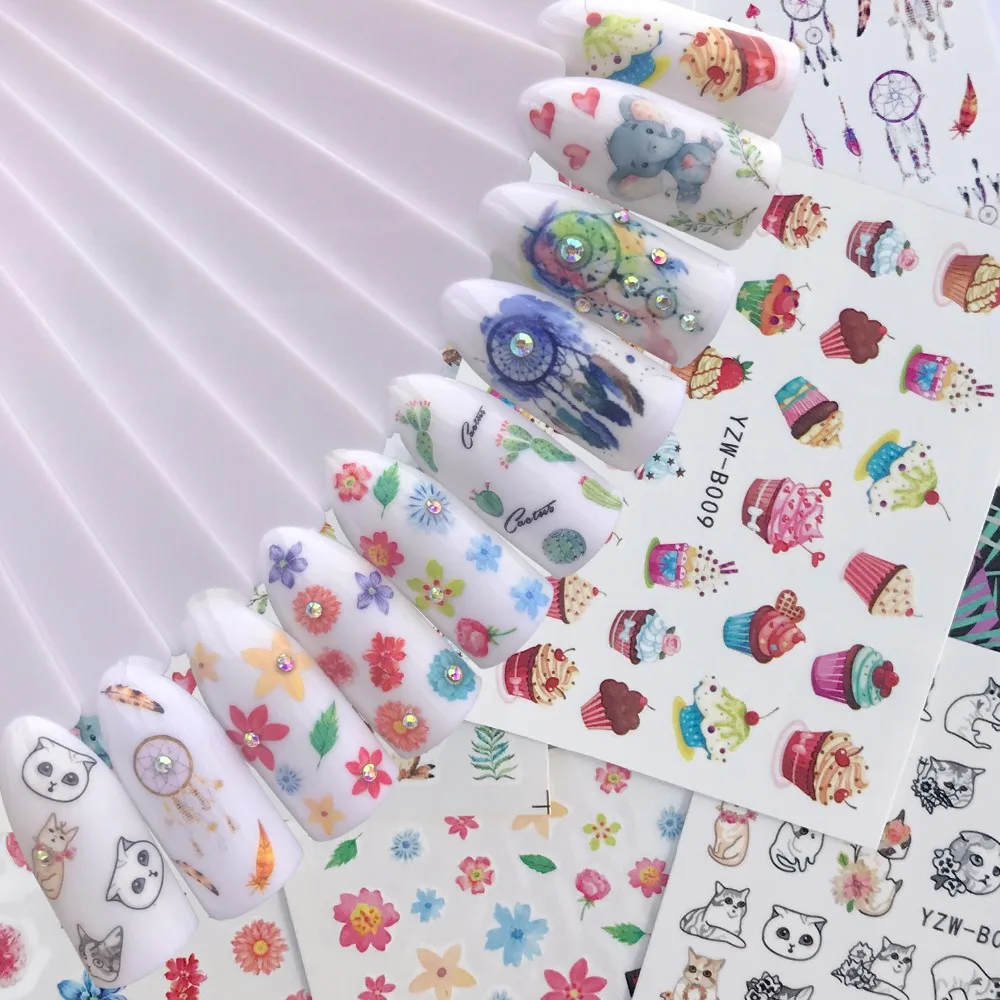 LCJ Butterfly / Colored Flower / Unicorn Styles Nail Decals for Watermark Manicure Polish Nail Sticker 32 Styles for Choose
LCJ Butterfly / Colored Flower / Unicorn Styles Nail Decals for Watermark Manicure Polish Nail Sticker 32 Styles for Choose