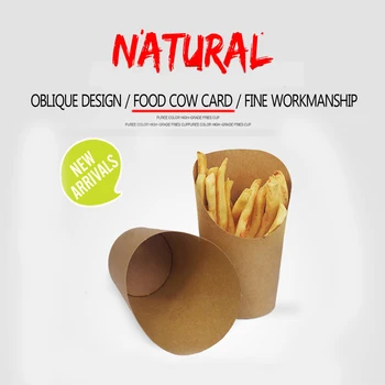 French Fries Tray Disposable Cup Snack Bar Fast Food Box Restaurant Sloping Coverless Kraft Chicken Rice Snack Box 12/16oz 50pcs
French Fries Tray Disposable Cup Snack Bar Fast Food Box Restaurant Sloping Coverless Kraft Chicken Rice Snack Box 12/16oz 50pcs