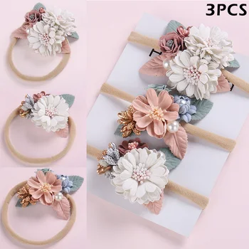 3 Pcs/Set Newborn Baby Imitation Pearl Flower Headband Handmade Elastic Hair Accessories BM88
3 Pcs/Set Newborn Baby Imitation Pearl Flower Headband Handmade Elastic Hair Accessories BM88
