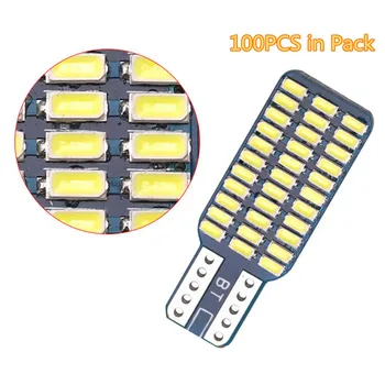 Fuleem 100PCS T10 192 194 168 W5W 33SMD 3014 6500k Canbus High Power White Dome Lamp Tail Light Bulbs 12V
Fuleem 100PCS T10 192 194 168 W5W 33SMD 3014 6500k Canbus High Power White Dome Lamp Tail Light Bulbs 12V