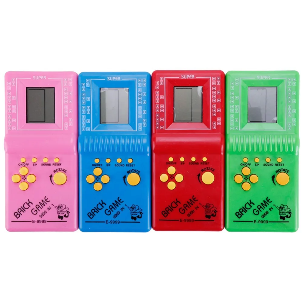 1PCS Classic Tetris game console Video Player Color mixing LCD Toys Fun Brick Puzzle andheld Game Console
1PCS Classic Tetris game console Video Player Color mixing LCD Toys Fun Brick Puzzle andheld Game Console