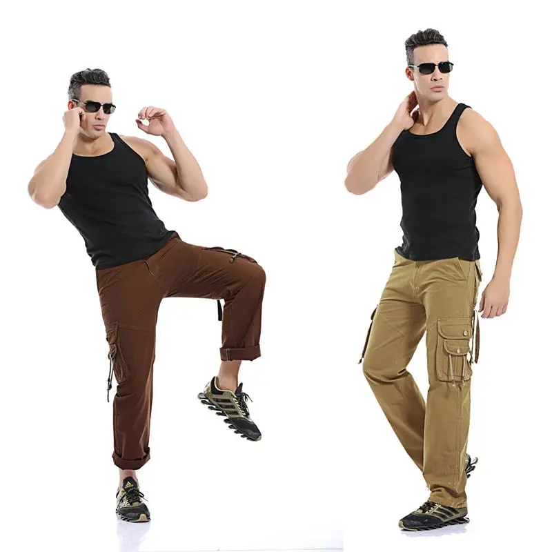 MIXCUBIC Tactical Trousers men Multi-pocket washed overalls men loose trousers men military cargo pants for men,large size 28-38
MIXCUBIC Tactical Trousers men Multi-pocket washed overalls men loose trousers men military cargo pants for men,large size 28-38